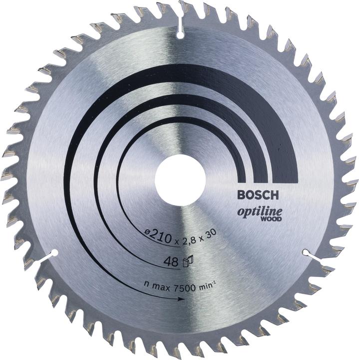 Produktbild Bosch Professional Zubehör PRO Wood Kreissägeblatt, 210 x 2.8 x 30 mm