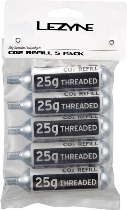 Actual product image Lezyne Threaded CO2 Cartridge (Replacement CO2 cartridges)