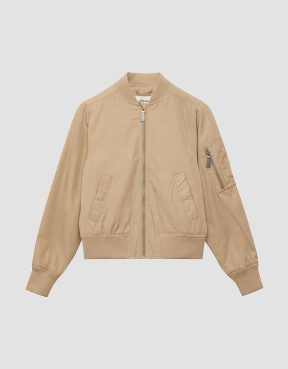 Actual product image S.Oliver Outdoor-Jacke Blouson mit Zip-Details (146, 152)