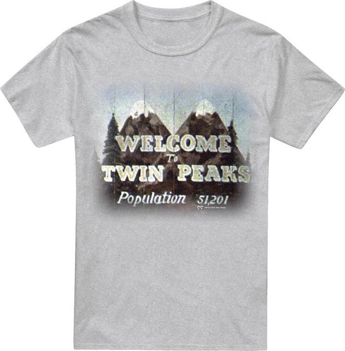 Immagine prodotto Twin Peaks Welcome To Maglietta Uomo (M)