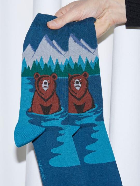 Produktbild Bleuforêt Socken Bären (39 - 42)