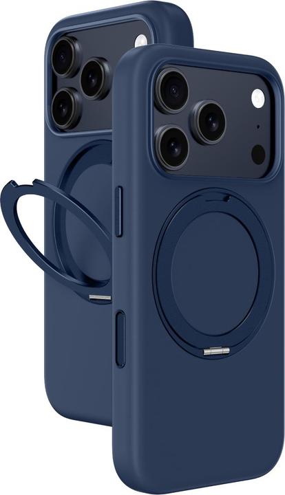Actual product image Amazingthing Cloudie iPhone 17 Pro Max Hülle mit Ständer - Blau (Apple iPhone 17 Pro Max)