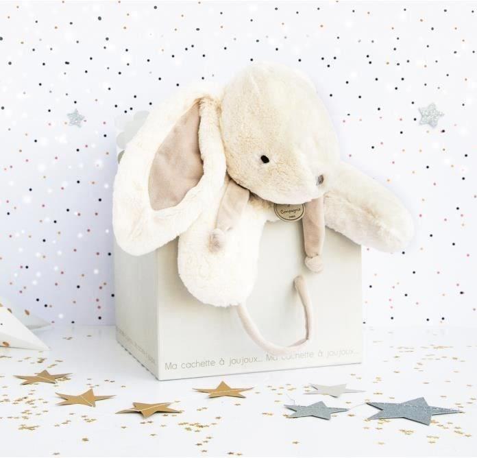 Image du produit Doudou et Compagnie Bonbon lapin (75 cm)
