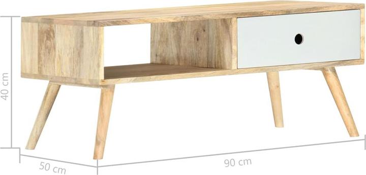 Immagine prodotto vidaXL Couchtisch (90 x 50 x 40 cm)