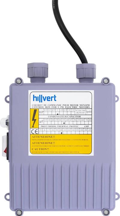 Produktbild Hillvert Brunnenpumpe Garten Tiefbrunnenpumpe Unterwasserpumpe sandverträglich 3.780 l/h (Durchlaufpumpe)