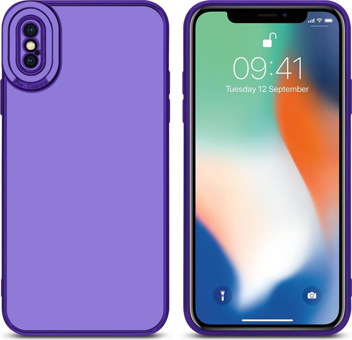 Actual product image Cadorabo TPU case with camera protection for Apple iPhone X / XS (Apple iPhone X)