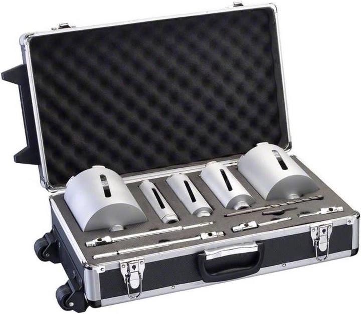 Produktbild Bosch Professional Zubehör Diamanttrockenbohrkronen-Set, 5-tlg., G 1/2 Zoll, 38–127 mm (127 mm, 117 mm, 65 mm, 52 mm, 38 mm)