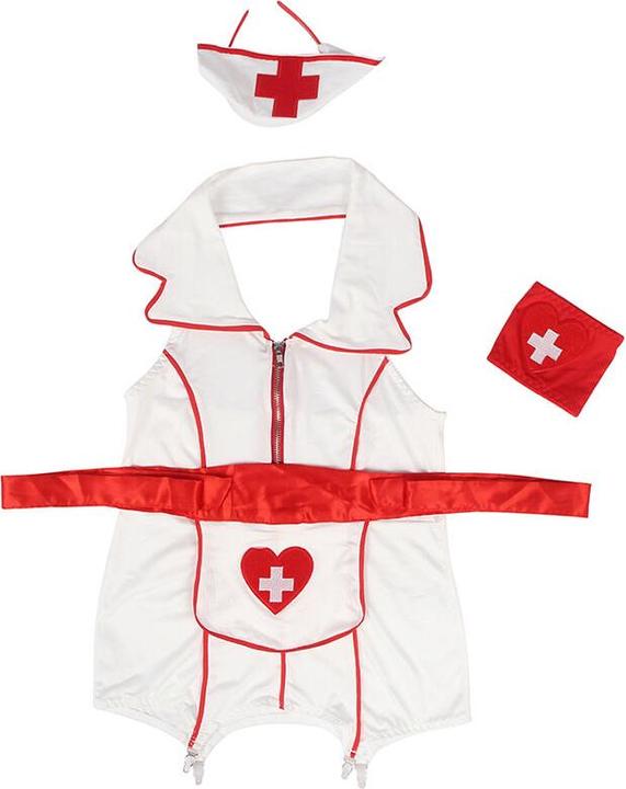 Produktbild Subblime Sexy Krankenschwester Kostüm Kleid L/Xl (L)