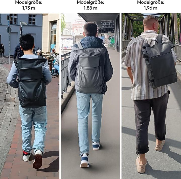 Actual product image Zwei Courier Backpack Aqua AQR350 (25 l)