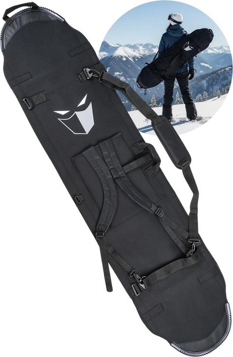 Hermex Snowboard-Rucksack 160cm Tragetasche Transporttasche Tragehilfe (160 cm)