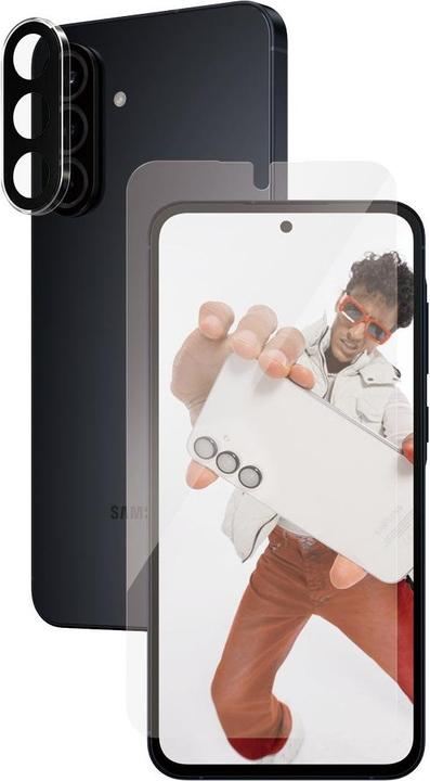 Actual product image Safe 2-in-1 Bundle Glass + Camera Lens Protector (1 Piece, Samsung Galaxy A56)