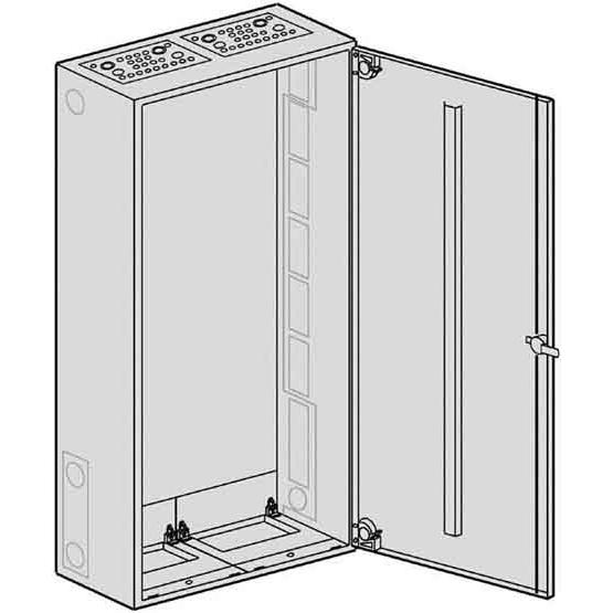 ABN, Verteilerschrank Zubehör, S28 System-GehÃ¤use IP43 schutzis. 550x1250mm