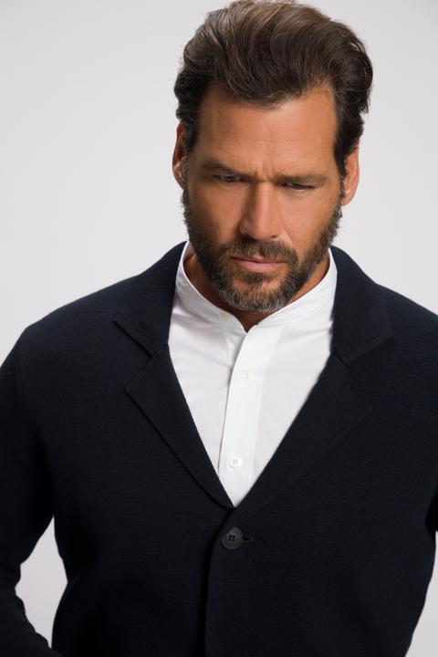 Produktbild JP1880 Stricksakko, FLEXNAMIC®, Business, Milano-Strick, Reverskragen (8XL)
