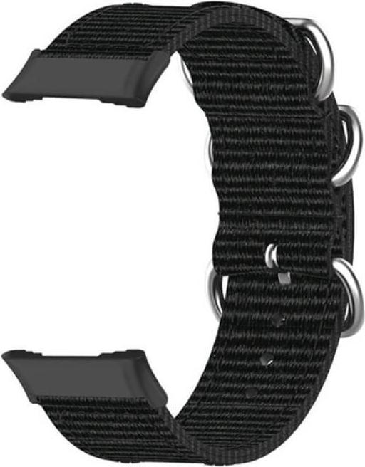 Actual product image Cover-Discount OPPO Watch Free - Nylon Replacement Bracelet Black (Nylon)