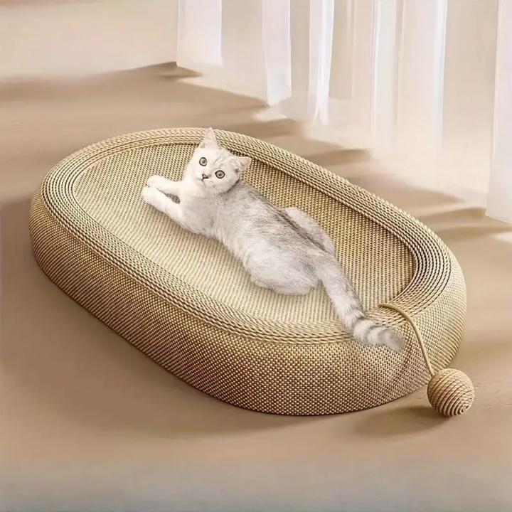 Actual product image Suba Cat scratching bed (Brown)