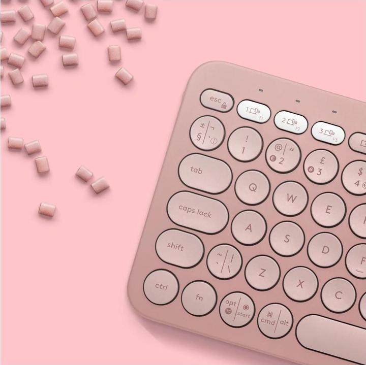 Produktbild Logitech Pebble Keys 2 K380s (Eng. Int., Kabellos)