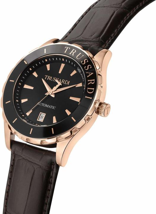 Produktbild Trussardi Herrenuhr T-LOGO (Ø 43 mm) (Uhr mit Schmuckstein, 43 mm)