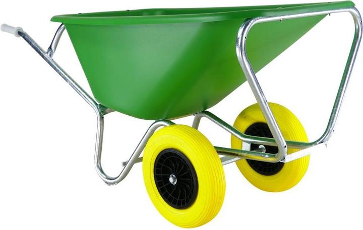 FORT Kruiwagen Altrad -165 Liter F&S-165/2 - Groen 2 Flex Pro Anti-lek wielen