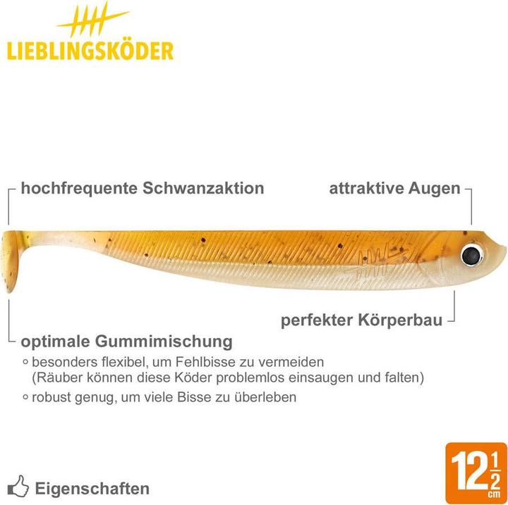 Produktbild Lieblingsköder Actionpack Whisky (12.50 cm)