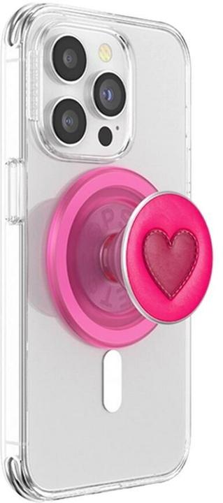 Actual product image PopSockets Halterung Stitched Sweet Heart MagSafe, Befestigung
