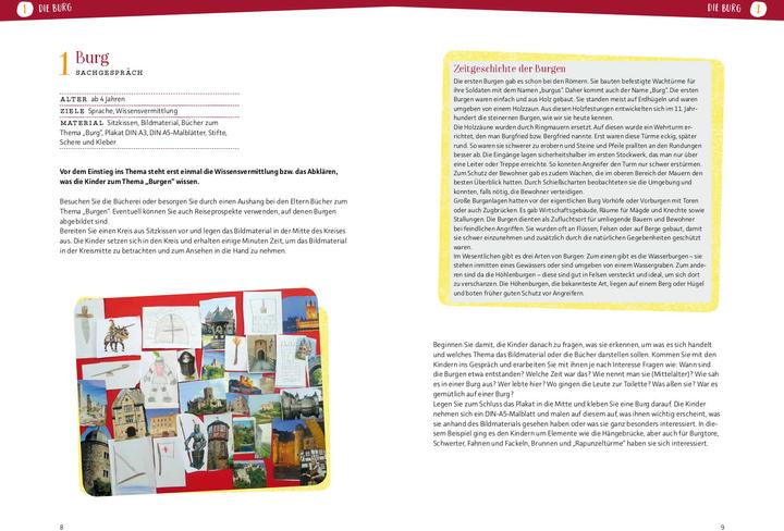 Produktbild Projektreihe Kindergarten - Ritter und Burgen (Deutsch, Anja Mohr, Rebecca Meyer, 2020)