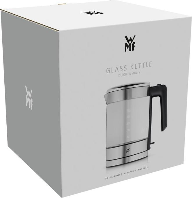 Actual product image WMF KITCHENminis travel kettle / glass kettle small 1l (1 l)