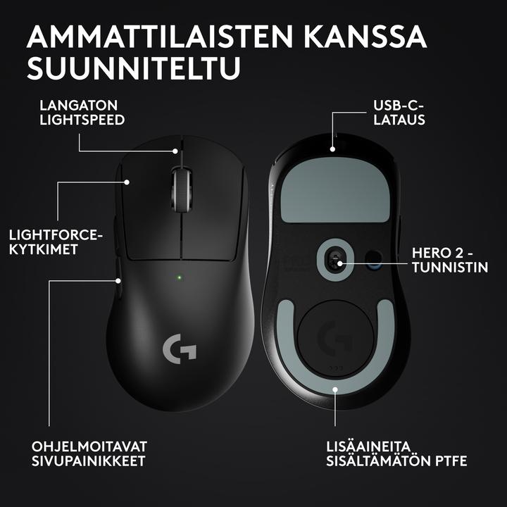Produktbild Logitech Pro X Superlight 2 Dex (Kabellos)