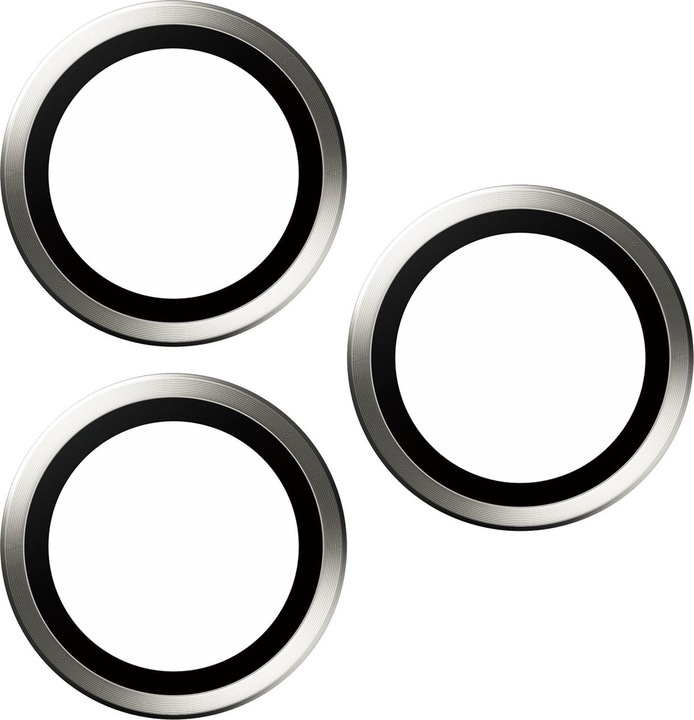 Produktbild PanzerGlass Hoops Camera Lens Protector (1 Stück, Apple iPhone 15 Pro Max, Apple iPhone 15 Pro)