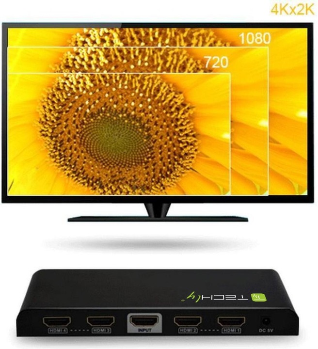 Produktbild Techly HDMI Splitter