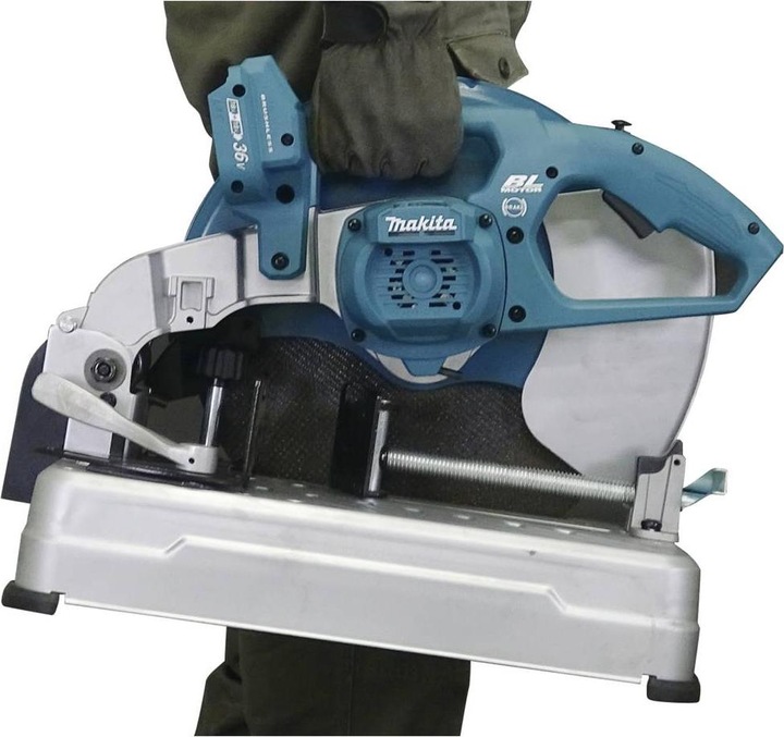 Immagine prodotto Makita Smerigliatrice a batteria 2x18V DLW140 (Troncatrice, 140 W)