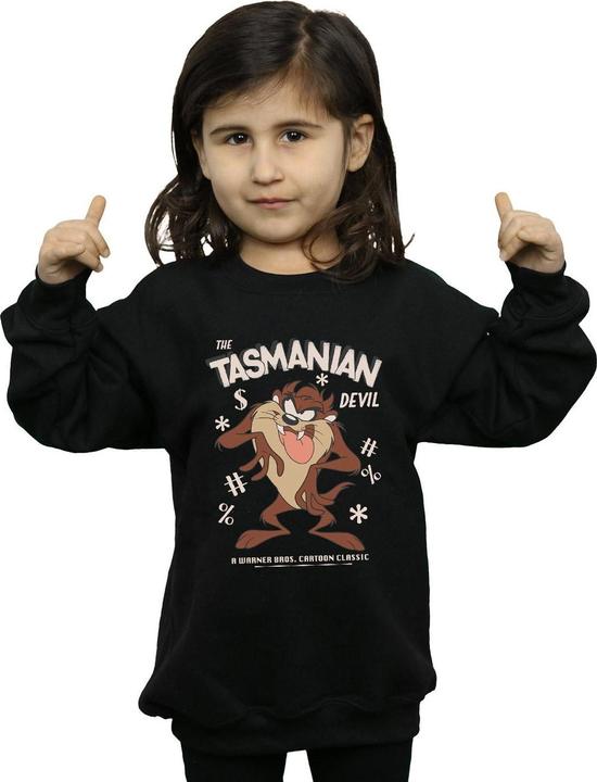 Produktbild Looney Tunes Vintage Tasmanian Devil Sweatshirt Mädchen (116)