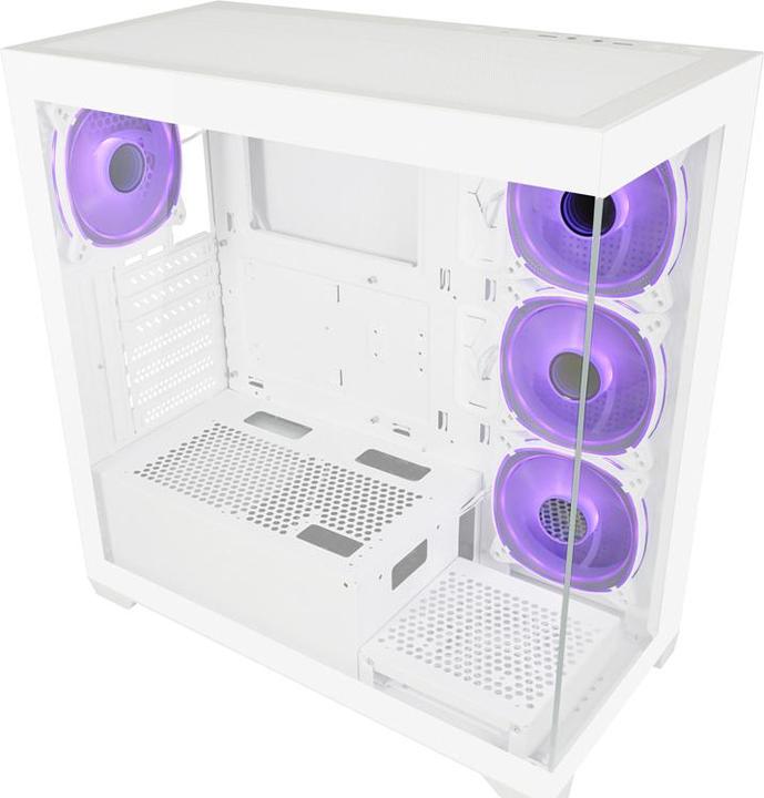 Produktbild LC-Power Gehï¿½use Gaming LC-715W-ON Seamless Pale X (Mini-ITX)