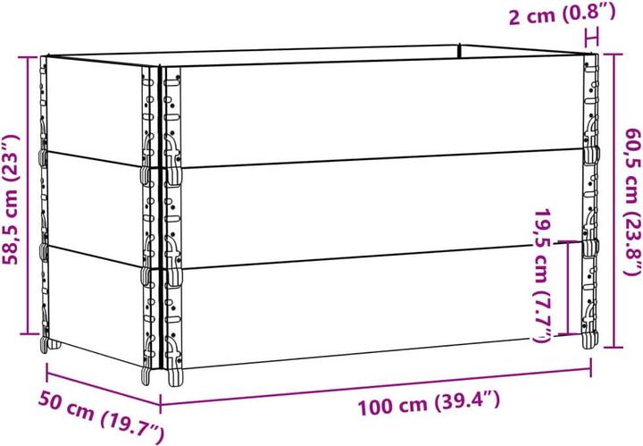 Produktbild vidaXL Lauchlan