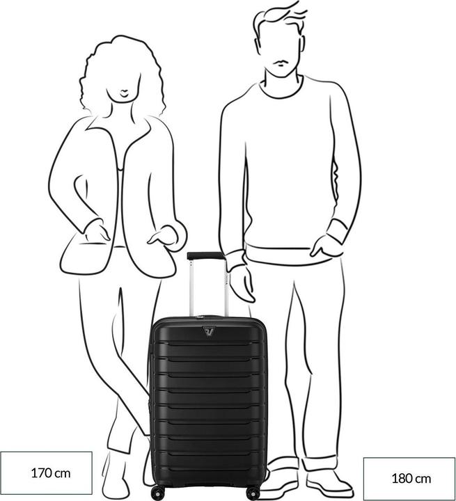 Actual product image Roncato B-Flying Expandable Trolley (87 l)