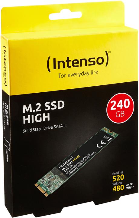 Produktbild Intenso High Performance (240 GB, M.2 2280)
