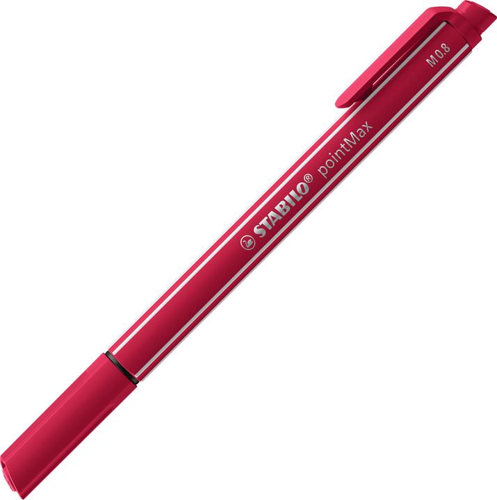 Produktbild STABILO pointMax Filzschreiber (Dunkelrot, 1 x)