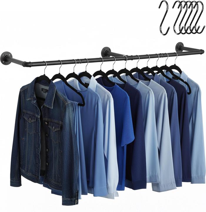 Relaxdays Wall-mounted coat rail