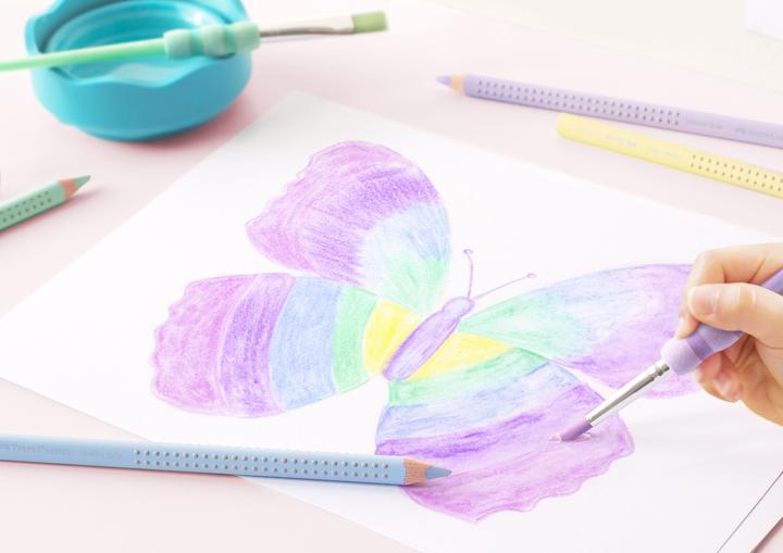 Productafbeelding Faber-Castell Kleurpotloden Jumbo Grip Pastel (Gesorteerd, 5 x)