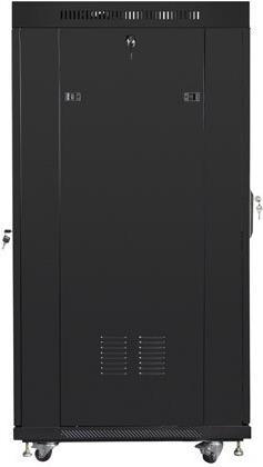 Produktbild Lanberg FF01-8822-12BL rack cabinet 22U Freestanding rack Black (22 HE, 19 Zoll Rack)