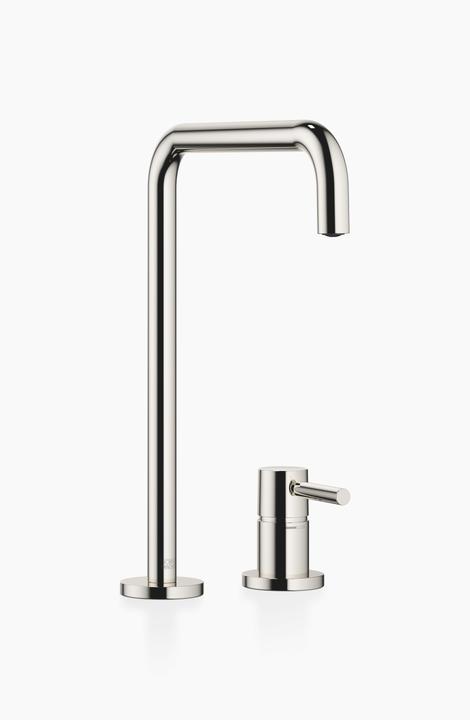 Produktbild Dornbracht META Square Küchenarmatur, Zweilochbatterie, Ausladung 235mm, Einzelrosetten