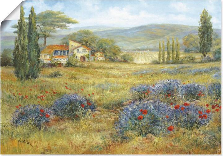 Actual product image Artland Provence lavender meadow T4CI (100 x 70 cm)