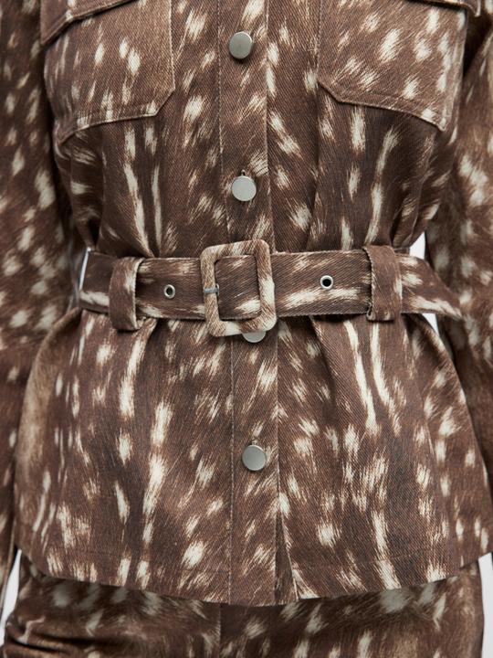 Immagine prodotto Object Animalprint Shacket (40)