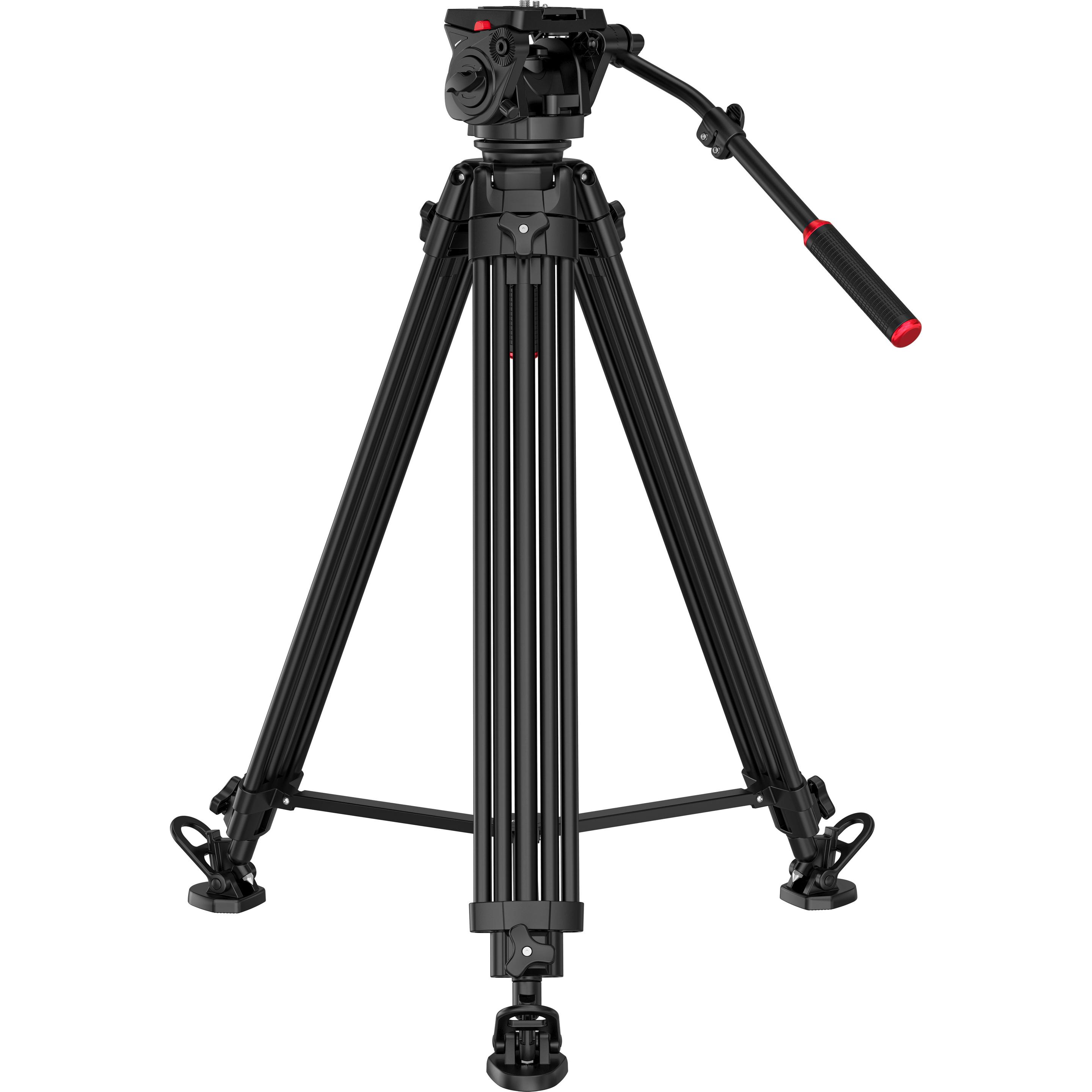 Beiwe BV-1500 Video tripod (Metall), Stativ