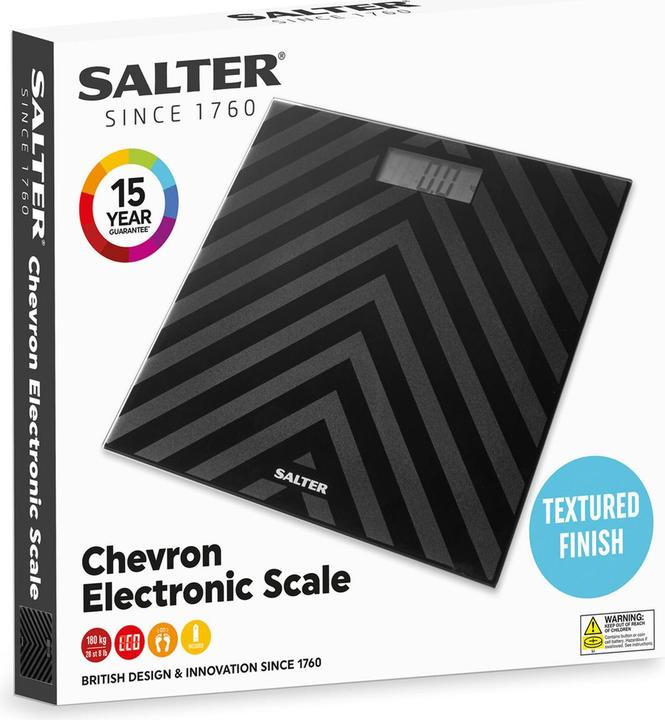 Produktbild Salter SA00287 BACFEU16 Chevron Two Tone Bathroom Scale (180 kg)
