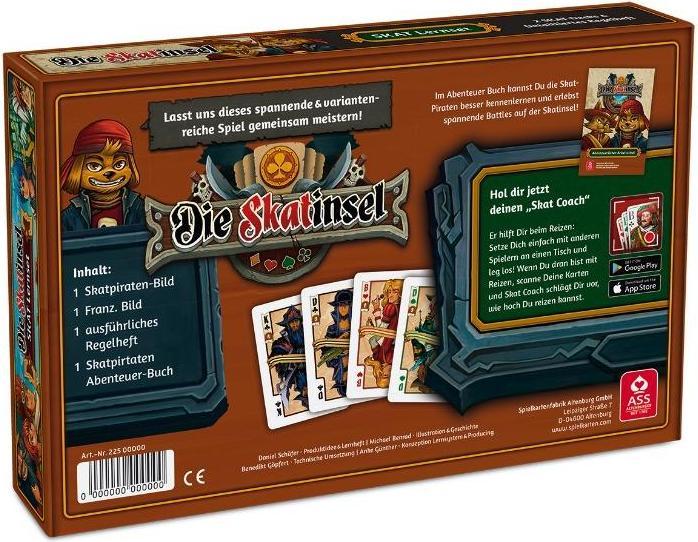 Produktbild ASS Altenburg 22505301 - Die Skatinsel Lernset (DE-Ausgabe) (Deutsch)