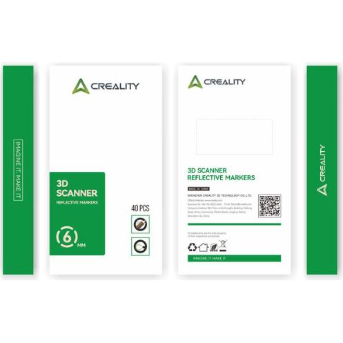 Creality Marchi riflettenti per scanner da 6 mm, Accessori per stampante 3D