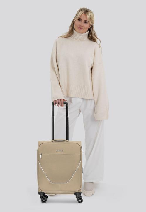 Immagine prodotto Stratic carrello cabina taska a 4 ruote S 55 cm con piega ad espansione (41 l)