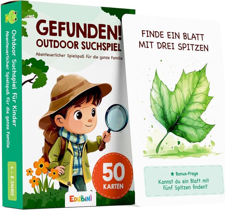 Produktbild Edubini Gefunden! Outdoor Suchspiel (Deutsch)