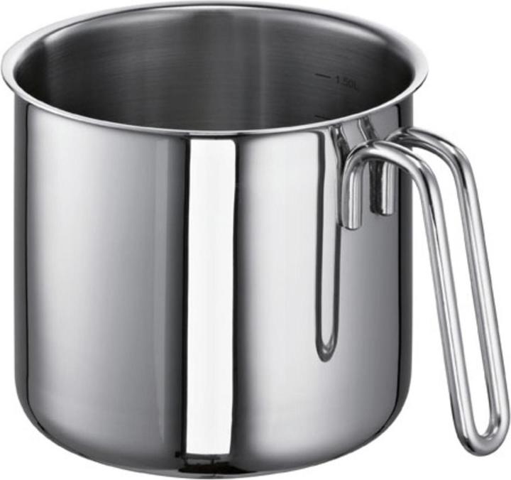 Produktbild Schulte-Ufer Edelstahl Milchtopf Romana 14 cm (14 cm, Edelstahl)