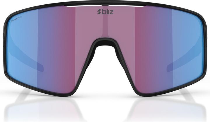 Actual product image Bliz P001 (Matt black-grey with blue mirror, Yellow-blue mirror)